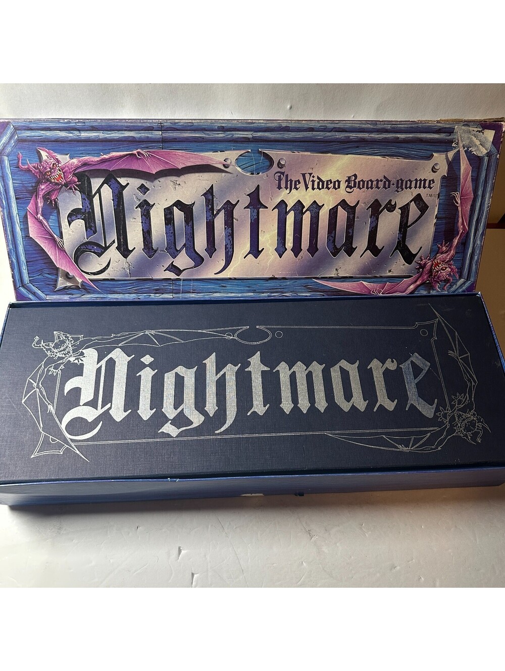 Nightmare The Video Board Game 1991 VHS Chieftain Near Complete READ Horror